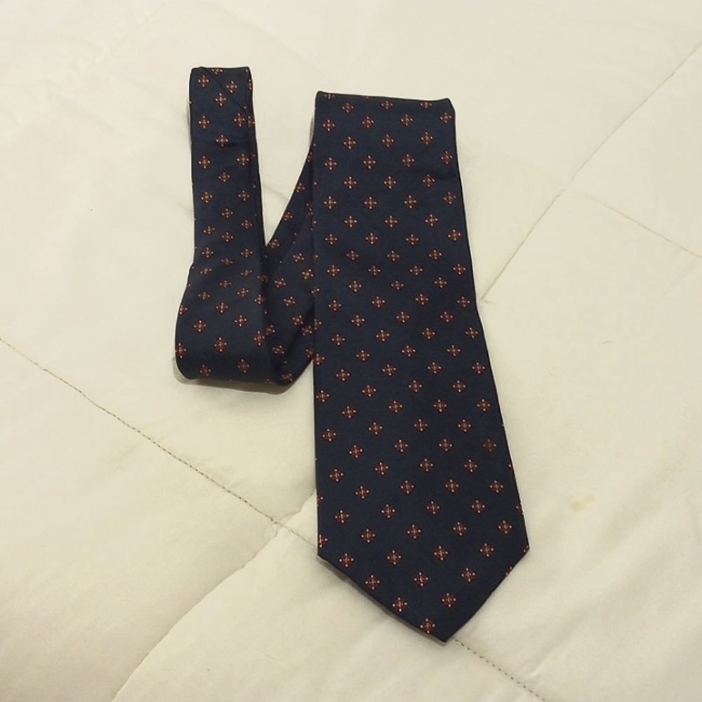 Mens Vintage Bert Pulitzer Silk Tie